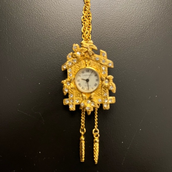 lindenwold Jewelry - Lindenwold Cuckoo Clock pendant/brooch